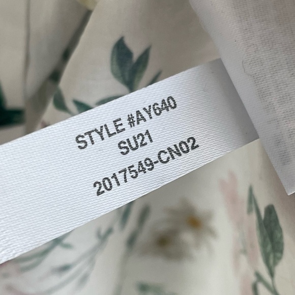NWT J.Crew Liberty Print Dress Annelise floral Midi New Blogger Favorite Small - Picture 10 of 16